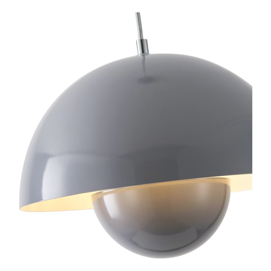 Hanglamp aan kabel JARDEN 1xE27/15W/230V grijs