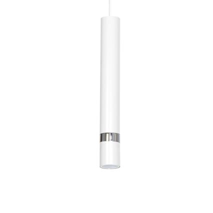 Hanglamp aan kabel JOKER 1xGU10/25W/230V wit/glanzend chroom