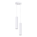 Hanglamp aan kabel LAGOS 2xGU10/10W/230V wit