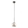 Hanglamp aan kabel LAVA 1xG9/8W/230V brons/gerookt beige