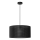 Hanglamp aan kabel LOFT SHADE 1xE27/60W/230V Ø 40 cm zwart
