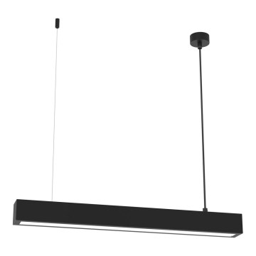 Hanglamp aan kabel LUNGO T8 1xG13/9W/230V zwart