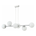 Hanglamp aan kabel MADDIE 5xE14/5W/230V glanzend chroom