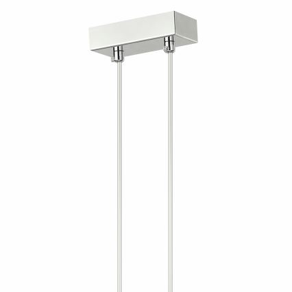 Hanglamp aan kabel MADDIE 6xE14/5W/230V glanzend chroom