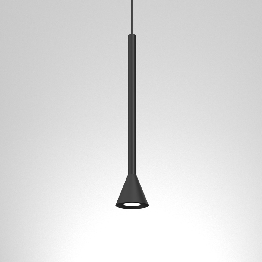 Hanglamp aan kabel MAZZO 1xGU10/8W/230V zwart