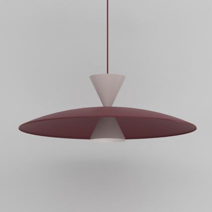 Hanglamp aan kabel MISTIC 1xGX53/15W/230V bordeaux