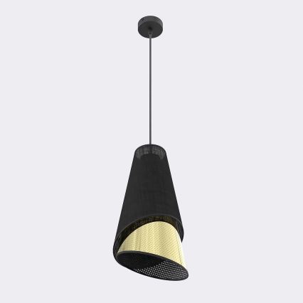 Hanglamp aan kabel MODA 1xE27/15W/230V zwart/goud