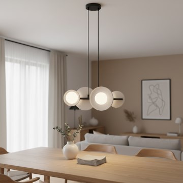 Hanglamp aan kabel MODEL 4xG9/8W/230V, wit