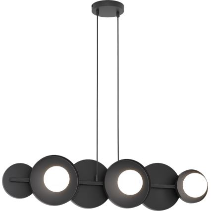 Hanglamp aan kabel MODEL 6xG9/8W/230V zwart