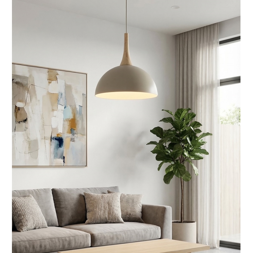 Hanglamp aan kabel NAUTICA 1xGX53/12W/230V beige
