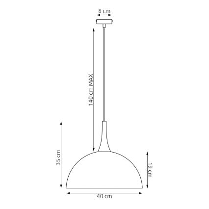 Hanglamp aan kabel NAUTICA 1xGX53/12W/230V zwart