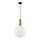 Hanglamp aan kabel NEPTUNE 1xE27/40W/230V goud
