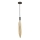 Hanglamp aan kabel NORDIC 1xG9/5W/230V zwart/rookbeige