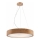 Hanglamp aan kabel OAK 3xE27/60W/230V eiken ? 47,5 cm
