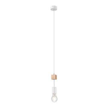Hanglamp aan kabel ORAZIO 1xE27/60W/230V beuken