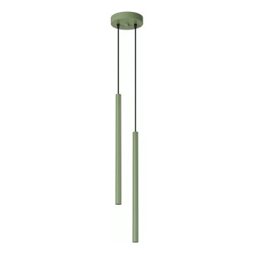 Hanglamp aan kabel PASTELO 2xG9/8W/230V groen