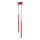 Hanglamp aan kabel PASTELO 2xG9/8W/230V, rood
