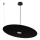 Hanglamp aan kabel PIATTO 1xGX53/15W/230V pr. 55 cm zwart