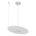 Hanglamp aan kabel PIATTO 1xGX53/15W/230V Ø 35 cm wit