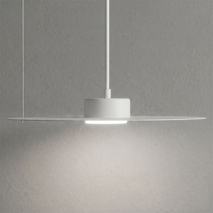 Hanglamp aan kabel PIATTO 1xGX53/15W/230V Ø 35 cm wit