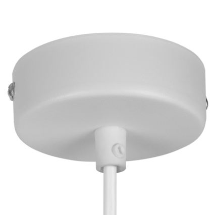Hanglamp aan kabel PIATTO 1xGX53/15W/230V Ø 35 cm wit