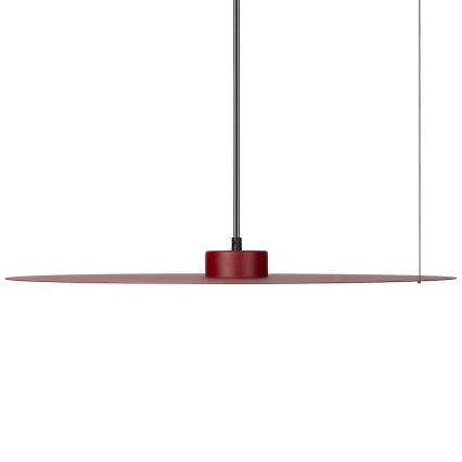Hanglamp aan kabel PIATTO 1xGX53/15W/230V Ø 55 cm wijnrood
