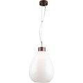 Hanglamp aan kabel PIRO 1xE27/60W/230V beukenhout