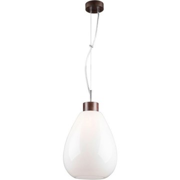 Hanglamp aan kabel PIRO 1xE27/60W/230V beukenhout