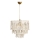 Hanglamp aan kabel RIMINI 1xE27/40W/230V crèmekleurig
