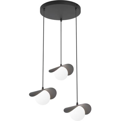 Hanglamp aan kabel RITUAL 3xG9/8W/230V zwart