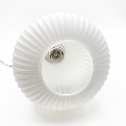 Hanglamp aan kabel ROYAL 1xE27/15W/230V goud/wit