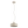 Hanglamp aan kabel SELIA 1xE27/15W/230V beige