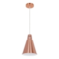 Hanglamp aan kabel SHADE 1xE27/15W/230V koperkleurig