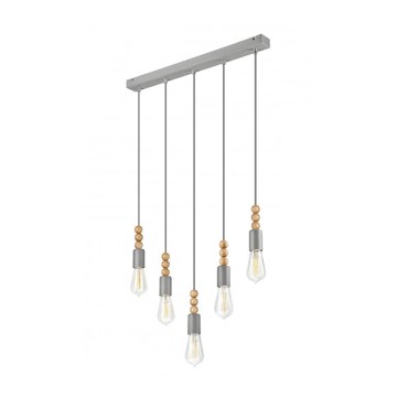 Hanglamp aan kabel SIMON 5xE27/60W/230V