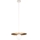 Hanglamp aan kabel SUNPLISS 1xG9/10W/230V Ø 35 cm goud/crème