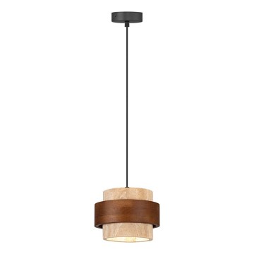 Hanglamp aan kabel SUSAN 1xGX53/15W/230V bruin/beige