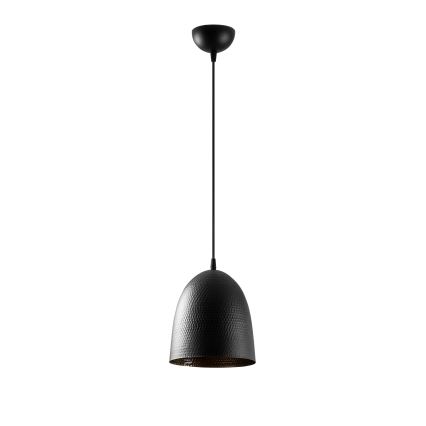 Hanglamp aan kabel TATTOO 1xE27/40W/230V Ø 20 cm zwart