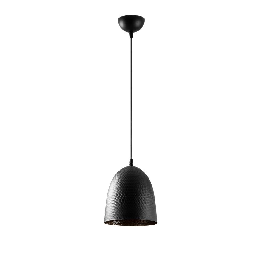 Hanglamp aan kabel TATTOO 1xE27/40W/230V Ø 20 cm zwart