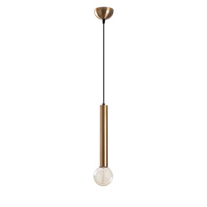 Hanglamp aan kabel TEMPO 1xE27/40W/230V goudkleurig