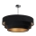 Hanglamp aan kabel TRINITI 1xE27/60W/230V zwart/goud