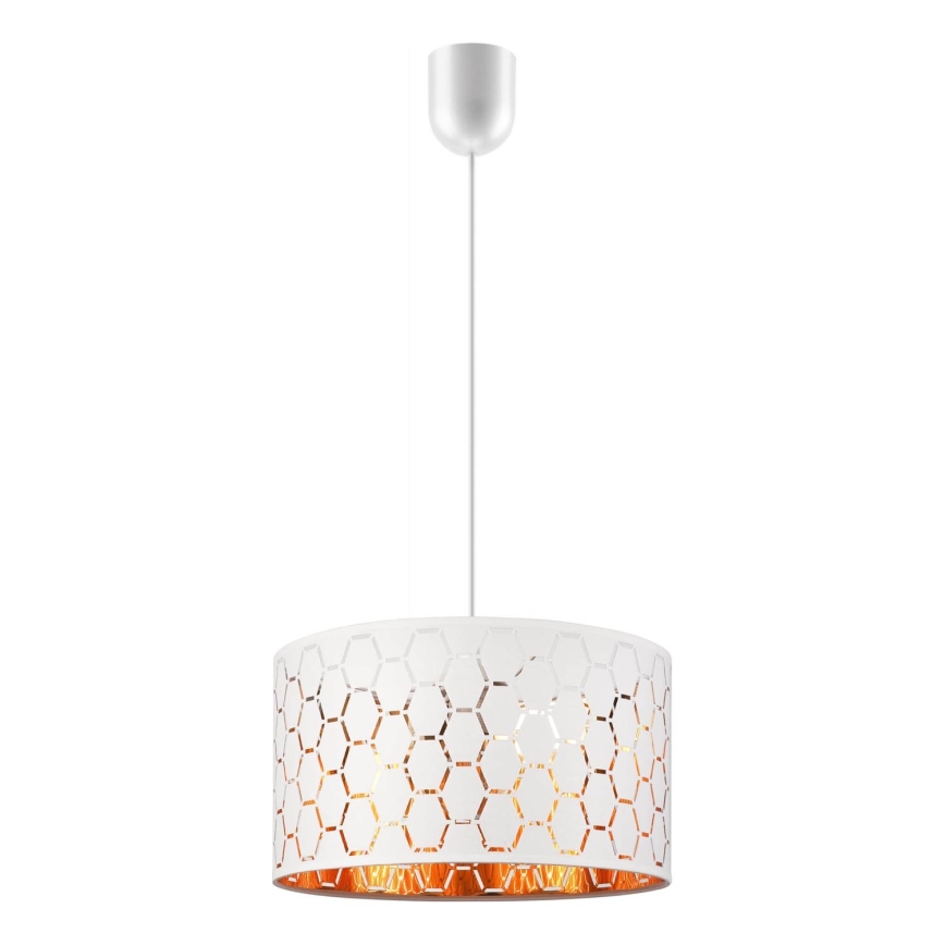 Hanglamp aan kabel ULLE 1xE27/15W/230V wit