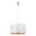Hanglamp aan kabel ULLE 1xE27/15W/230V wit