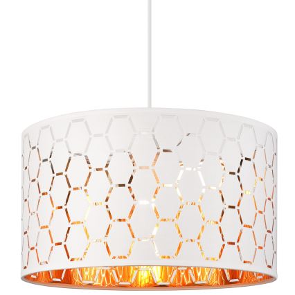 Hanglamp aan kabel ULLE 1xE27/15W/230V wit