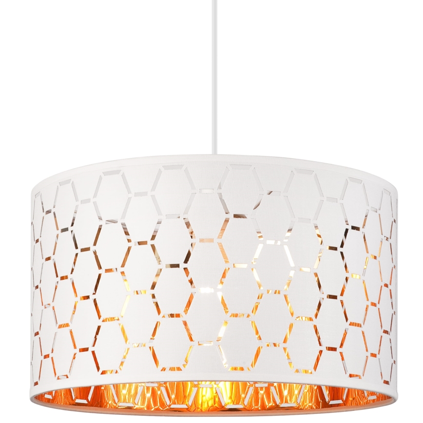 Hanglamp aan kabel ULLE 1xE27/15W/230V wit