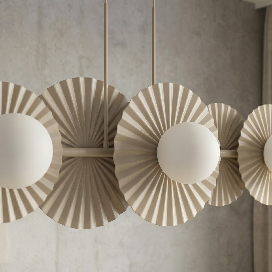 Hanglamp aan kabel UMBRA 6xG9/8W/230V beige