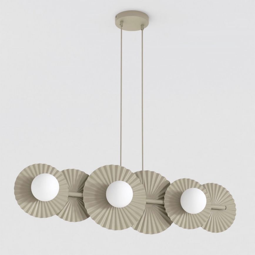 Hanglamp aan kabel UMBRA 6xG9/8W/230V beige