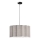 Hanglamp aan kabel WAVY 1xE27/14W/230V grijs