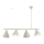 Hanglamp aan kabel ZELTA 4xE27/15W/230V beige