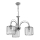 Hanglamp aan ketting 3xE27/60W/230V