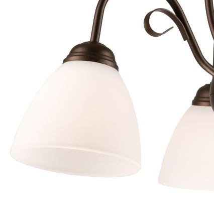 Hanglamp aan ketting ADELLE 3xE27/60W/230V